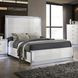 Hazeline White Panel Bedroom Set with LED