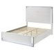Hazeline White Panel Bedroom Set with LED