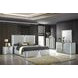Cleburne Light Gray 6 Drawer Dresser with LED