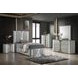 Cleburne Light Gray Panel Bedroom Set with LED