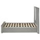 Cleburne Light Gray Panel Bedroom Set with LED