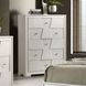 Holsted White Panel Bedroom Set