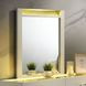 Lucida Beige Rectangular Dresser Mirror with LED