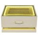Lucida Beige 2 Drawer Nightstand with LED