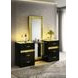 Lucida Black Vanity with Mirror and LED