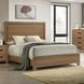 Panelli Walnut King Panel Bed