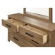 Panelli Walnut 6 Drawer Dresser