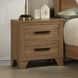 Panelli Walnut 2 Drawer Nightstand