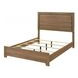 Panelli Walnut King Panel Bed