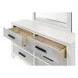 Darlene White 6 Drawer Dresser