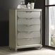 Sheridan Silver 5 Drawer Chest
