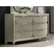 Sheridan Silver 6 Drawer Dresser