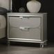 Sheridan Silver 2 Drawer Nightstand
