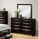 Zosimo Black 8 Drawer Dresser