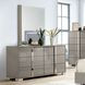 Sinistra Light Taupe 6 Drawer Dresser