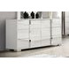 Sinistra White 6 Drawer Dresser