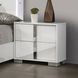 Sinistra White 2 Drawer Nightstand