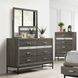 Voleta Gray Rectangular Dresser Mirror