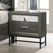 Voleta Gray 2 Drawer Nightstand