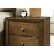 Kirkham Walnut 2 Drawer Nightstand