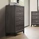 Errico Gray Panel Bedroom Set