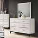 Errico White 6 Drawer Dresser