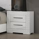 Whitby White 2 Drawer Nightstand