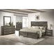 Britonale Rustic Gray King Panel Bed