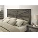 Britonale Rustic Gray King Panel Bed