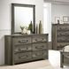 Britonale Rustic Gray 6 Drawer Dresser