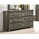 Britonale Rustic Gray Panel Bedroom Set