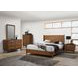 Tromso Walnut King Platform Bed