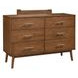 Tromso Walnut Panel Bedroom Set