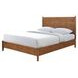 Tromso Walnut King Platform Bed