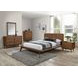 Stathelle Walnut Full Platform Bed