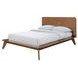 Stathelle Walnut Full Platform Bed