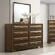 Caerwys Brown 8 Drawer Dresser