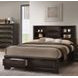 Caistor Espresso Queen Storage Platform Bed
