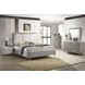 Aldridge Light Gray Upholstered Panel Bedroom Set