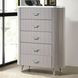 Aldridge Light Gray Upholstered Panel Bedroom Set