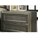 Leyland Dark Gray Low Profile Bedroom Set with LED Light