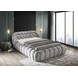 Newquay Gray Queen Upholstered Platform Bed