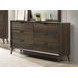 Chalfont Dark Brown 6 Drawer Dresser