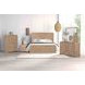 Tangentry Natural King Panel Bed