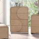 Tangentry Natural 4 Drawer Chest