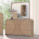 Tangentry Natural Rectangular Dresser Mirror