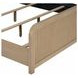 Tangentry Natural King Panel Bed