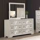 Argenthart Light Gray Rectangular Dresser Mirror