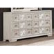 Argenthart Light Gray 6 Drawer Dresser