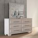 Hinwitz White Oak 6 Drawer Dresser
